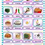 Adjectives To Describe Food 2 3 Pictionary ESL Worksheet By Gitasiva