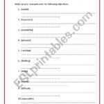 Adjectives With Infinitive ESL Worksheet By Natalia72