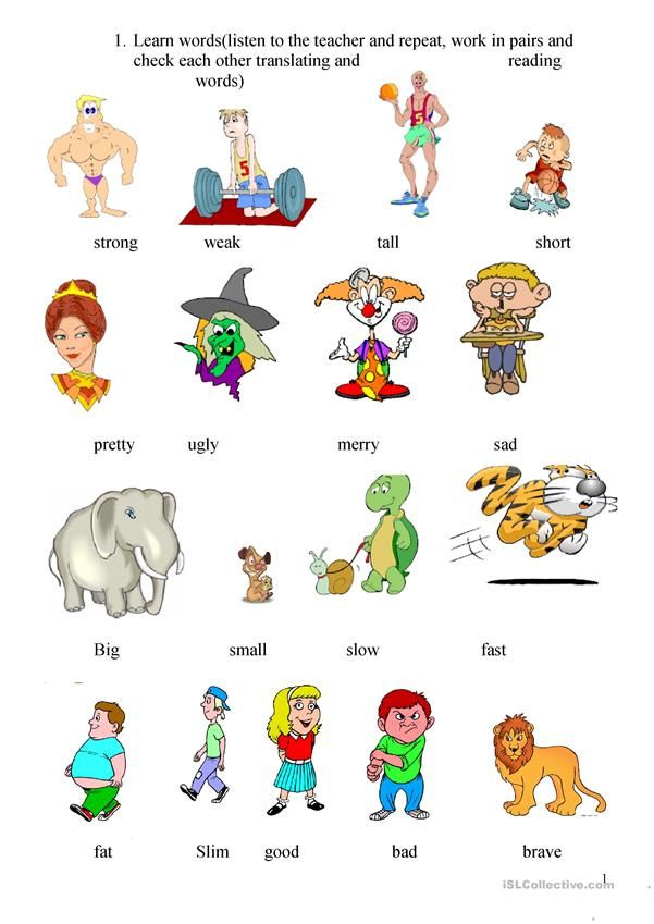 Adjectives Worksheet Free ESL Printable Worksheets Made By Teachers 