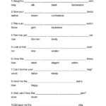 Adjectives Worksheets For Grade 4 Pdf Kidsworksheetfun