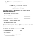 Adjectives Worksheets Regular Adjectives Worksheets Db excel