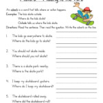 Adverb Where Worksheet Have Fun Teaching