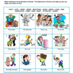 Adverbs Of Manner English ESL Worksheets For Distance Learning And