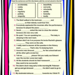 Adverbs Of Manner ESL Grammar Exercise Worksheet Teaching English