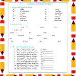 Cardinal And Ordinal Numbers Online Worksheet For Elementary You Can