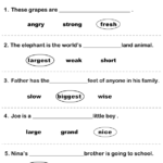 Circle The Adjectives Worksheet Free Download Gambr co