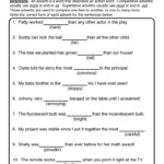 Comparative Superlative Adverbs Worksheet Have Fun Teaching