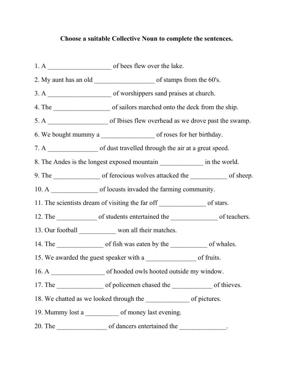 Conjuguemos Grammar Worksheet Adjectives Nouns 1 Answers