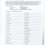 Demonstrative Adjectives Spanish Worksheet For Demonstrative Adjectives