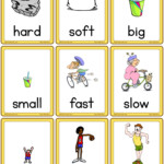 Easy Adjectives ESL Flashcards