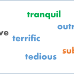 Emphatic Adjectives English Vocabulary Practice