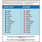 English Grammar Forming Adverbs From Adjectives ESLBUZZ