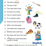 Free Adjectives Worksheet