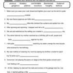 Free Adjectives Worksheets With Er And Est Martin Is