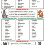 Gerund Or Infinitive After Adjectives ESL Worksheet English Grammar