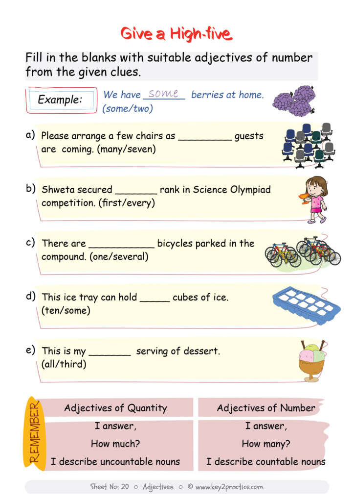 Grade 1 Adjectives Worksheets Free Printable Adjectives Worksheets