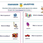 GRAMMAR WORKSHEETS GR 1 COMPARISON OF ADJECTIVE USING MORE AND MOST