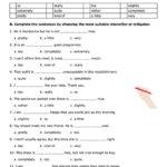 Intensifiers And Mitigators 4th Grade Spelling Words Esl Teaching