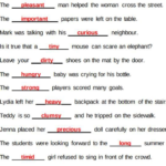 K5 Learning Grade 3 Using Adjectives Grammar Worksheet Brainly in
