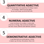 Learn 8 Types Of Adjectives With Examples Adjectives Teaching