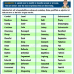 List Of Adjectives 534 Useful Adjectives Examples From A To Z With