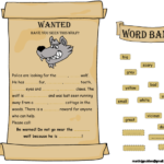 Little Red Riding Hood Adjective Wanted Poster Editable Text And Drag