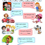 Possessive Adjectives Reading Activity 2 Worksheet English Grammar