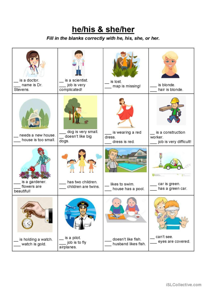 Possessive Adjectives Vs Persona English ESL Worksheets Pdf Doc