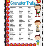 Posters Character Traits Adjectives Google Search Character Trait