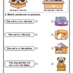 Prepositions Worksheets