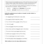 Reflexive Emphatic Pronouns 3 Worksheets Grades 5 6 Made By