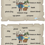 Twinkl Resources Pirate Word Mat Classroom Printables For Pre