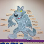 Wolf From Red Riding Hood Display Item Used For Adjective Work Year 1