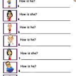 Worksheet Adjectives